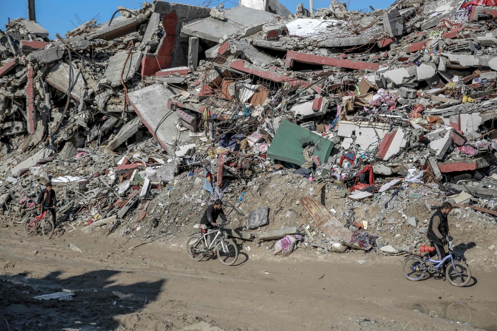 In recent weeks the Israeli military has pounded Khan Yunis, southern Gaza’s main city and Sinwar’s hometown. — AFP pic