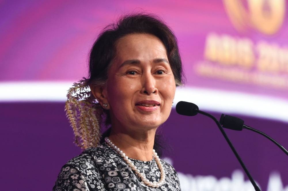 Suu Kyi was detained on the morning of the February 2021 coup that ended a 10-year experiment with democracy and plunged the Southeast Asian nation into bloody turmoil. — AFP pic