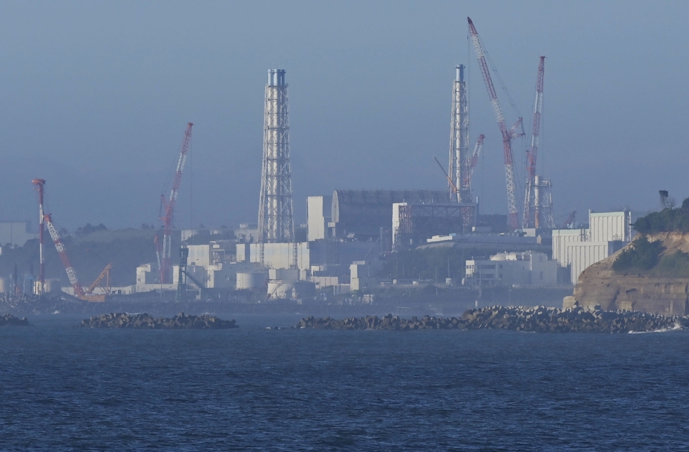 A spokeswoman from Tokyo Electric Power Co (Tepco) told AFP that the leak was detected at part of the plant that processes contaminated water. — Kyodo pic via Reuters