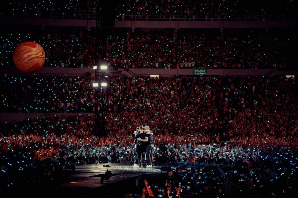 Coldplay’s first concert in Malaysia sold a record-breaking 81,812 tickets, making it their most attended concert. — Picture via X/coldcharts