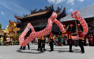 Joyous Year of the Dragon celebration nationwide