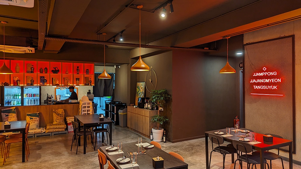 The interior at Zuilong.