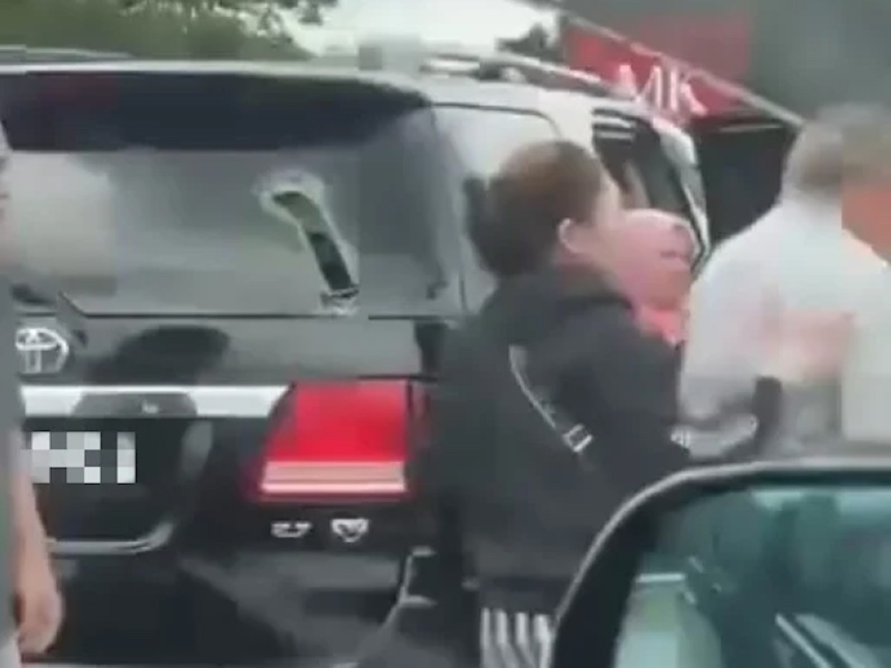 Johor police chief CP M Kumar said the police received a report of the incident at 2.36pm, yesterday. — Picture courtesy of Facebook