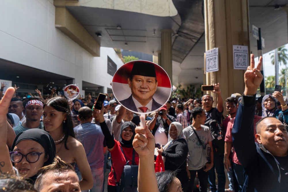 Early voting begins for Indonesians in Malaysia at the World Trade Centre in Kuala Lumpur on 11 February 2024. — Picture by Shafwan Zaidon