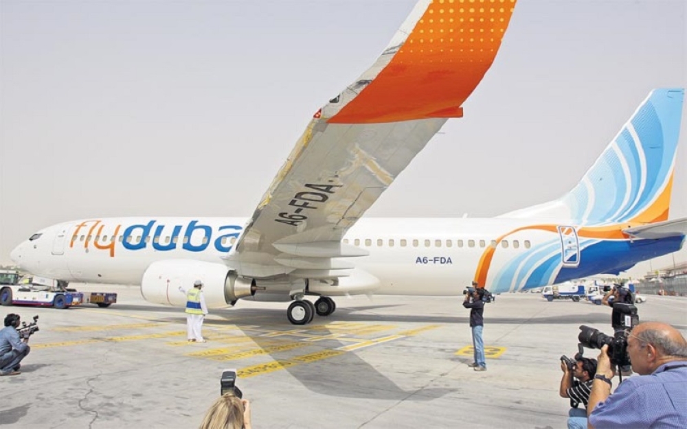 Penang welcomed Flydubai’s inaugural flight from Dubai, United Arab Emirates (UAE), on the first day of the Chinese Lunar New Year yesterday. — AFP pic