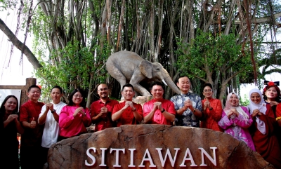 Minister: Symbolic ‘Setia Kawan’ sculpture unveiled in Sitiawan today