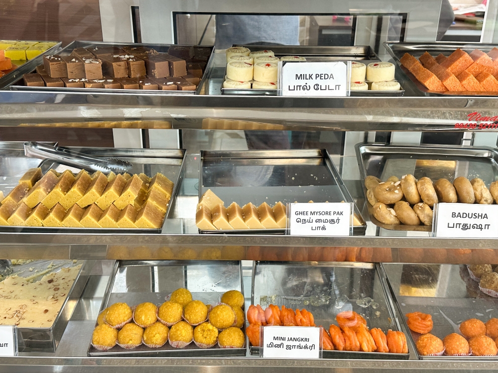A variety of sweets are found to satisfy your sweet tooth.