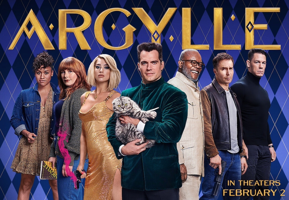Official poster of Universal’s new comedy adventure ‘Argylle’. — Picture courtesy of Universal Pictures