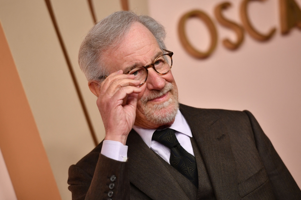 US director Steven Spielberg attends the Oscar Nominees Luncheon at the Beverly Hilton in Beverly Hills, California, on February 12, 2024. ― AFP pic