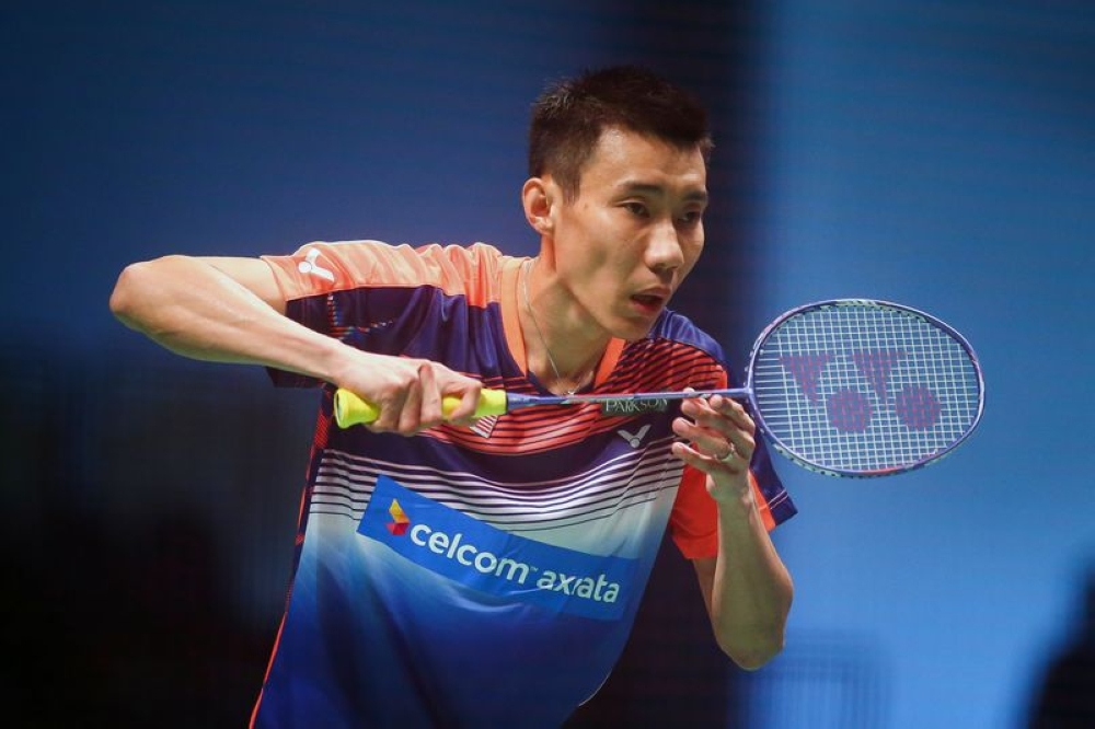 Former national badminton star Datuk Lee Chong Wei at the 2017 Sudirman Cup in Australia. — AFP file pic