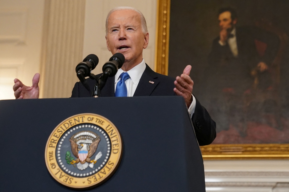 US President Joe Biden, 81, a Democrat running for re-election in November, and former President Trump, 77, his likely challenger, have accused each other of mental decline. Trump’s last rival for the Republican nomination, 52-year-old Nikki Haley, has said both men are too old to occupy the White House and should be subjected to cognitive tests. — Reuters pic