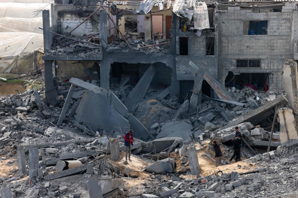 Al Jazeera criticised the Israeli military for deliberately targeting its employees as they reported on the plight of civilians caught up in the war with Hamas. — AFP pic