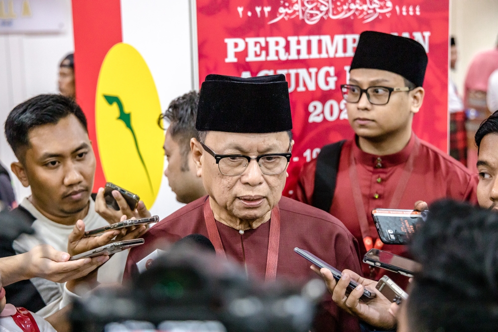Umno Supreme Council member Datuk Mohd Puad Zarkashi says his party has decisively closed the chapter on this matter and accused PAS of attempting to sow division within the parties in the unity government. — Picture by Firdaus Latif
