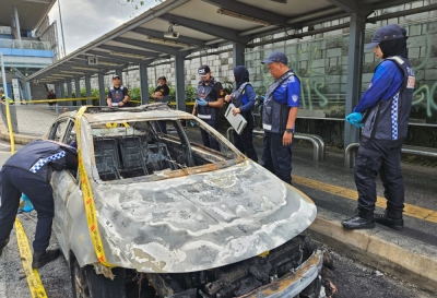 PJ police: P-hailing rider arrested for setting police car on fire for TikTok views