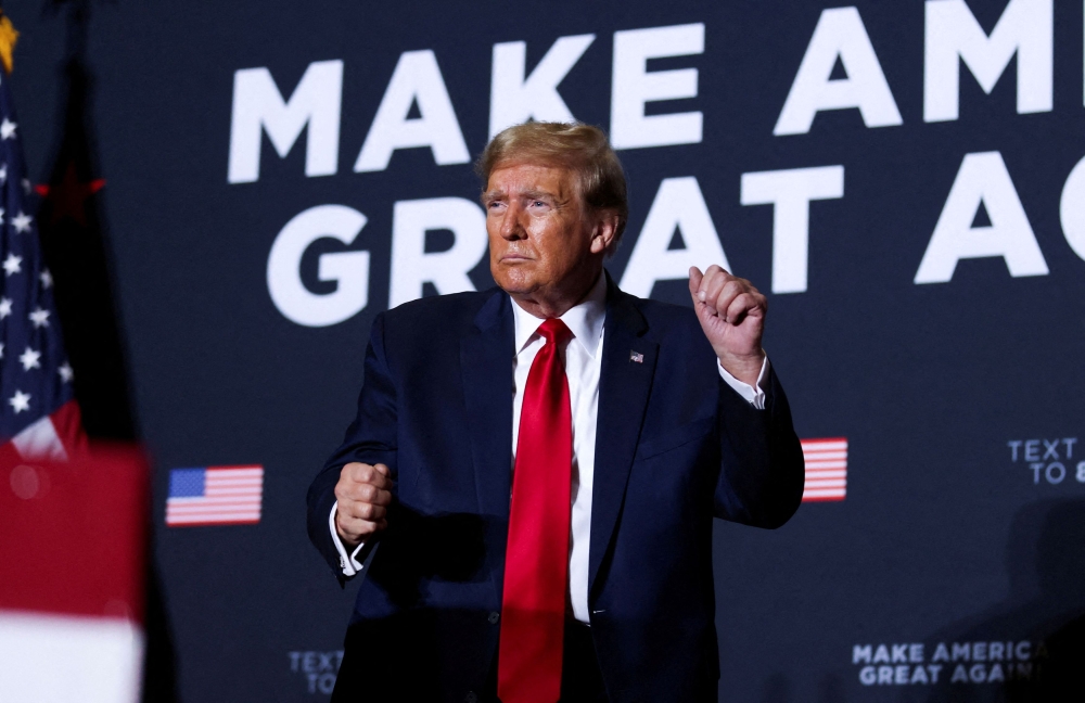 Abortion rights will be a dominant theme is this year's presidential campaign and could prove a liability for Trump and his fellow Republicans. ― Reuters pic