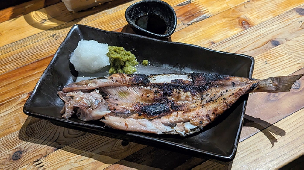 Grilled Hokke was not as oily and rich as I would have liked