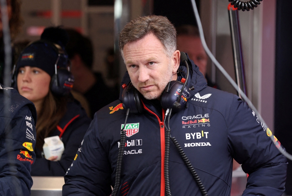 Red Bull’s parent company in Austria announced on February 5 an independent investigation into the 50-year-old Briton’s conduct after unspecified allegations against him. The process remains ongoing. Christian Horner has denied any wrongdoing. — Reuters pic 