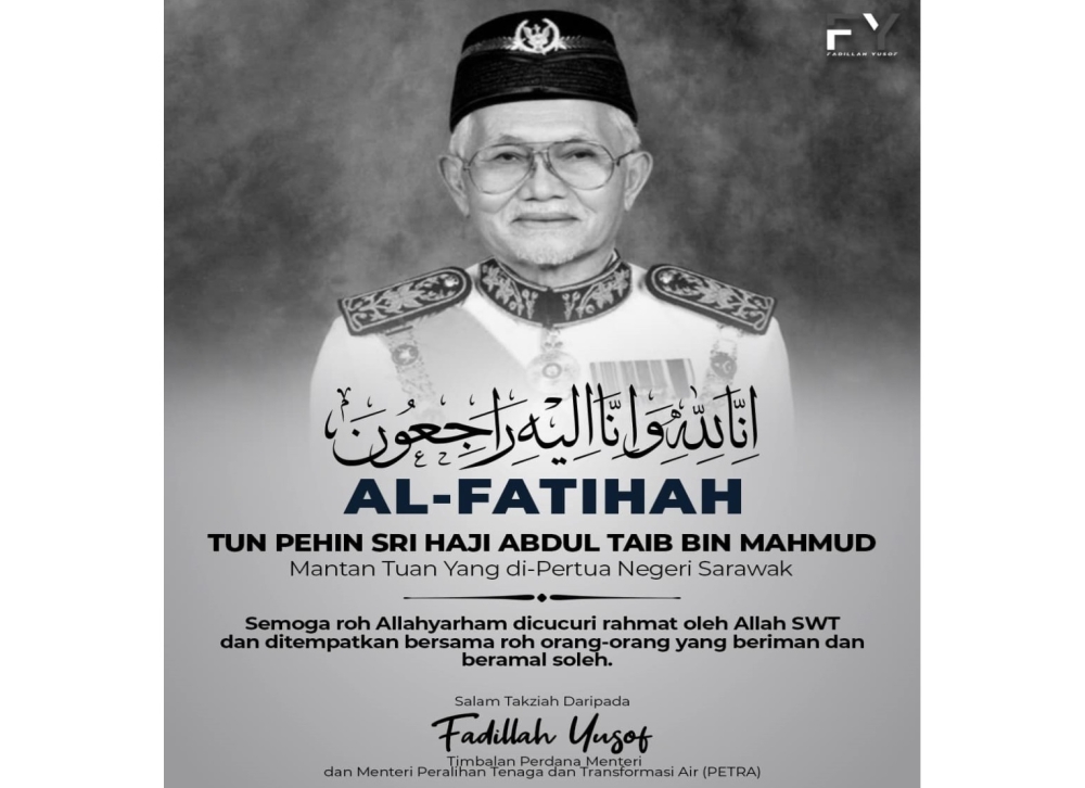 A screenshot of Deputy Prime Minister Datuk Seri Fadillah Yusof's Facebook post.
