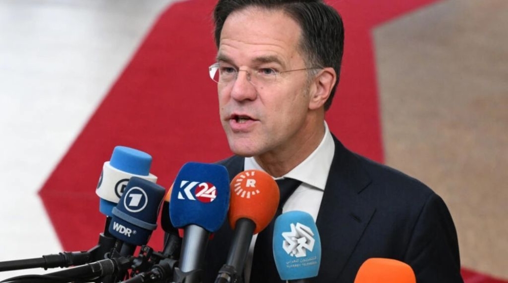 Rutte is the frontrunner to take over as the head of Nato. — AFP pic