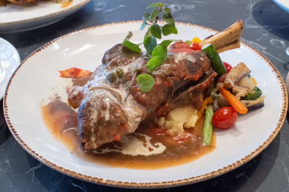 Australian Braised Lamb Shank will satisfy you with its tender meat that falls off the bone