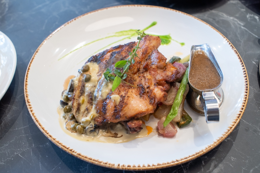 No dry grilled chicken here, as seen with their hearty, juicy Chicken Whole Leg