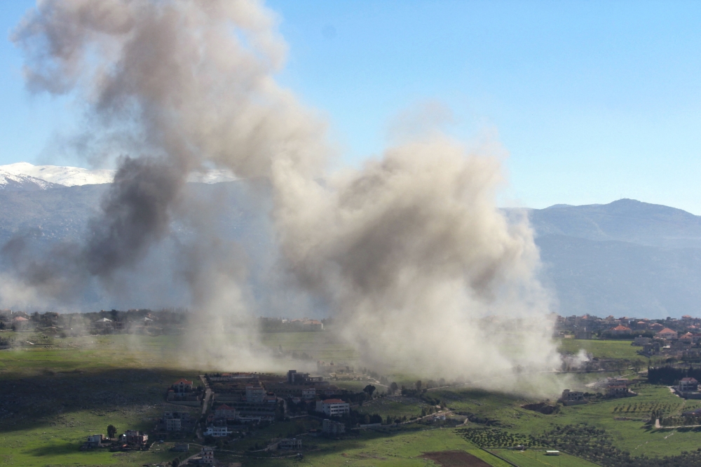 The strike came with no let-up in Israel’s bombardment of the Gaza Strip, as it seeks to destroy Hamas after the October 7 attacks on Israeli communities near the border with the Palestinian territory. The strike came with no let-up in Israel’s bombardment of the Gaza Strip, as it seeks to destroy Hamas after the October 7 attacks on Israeli communities near the border with the Palestinian territory. —  AFP pic