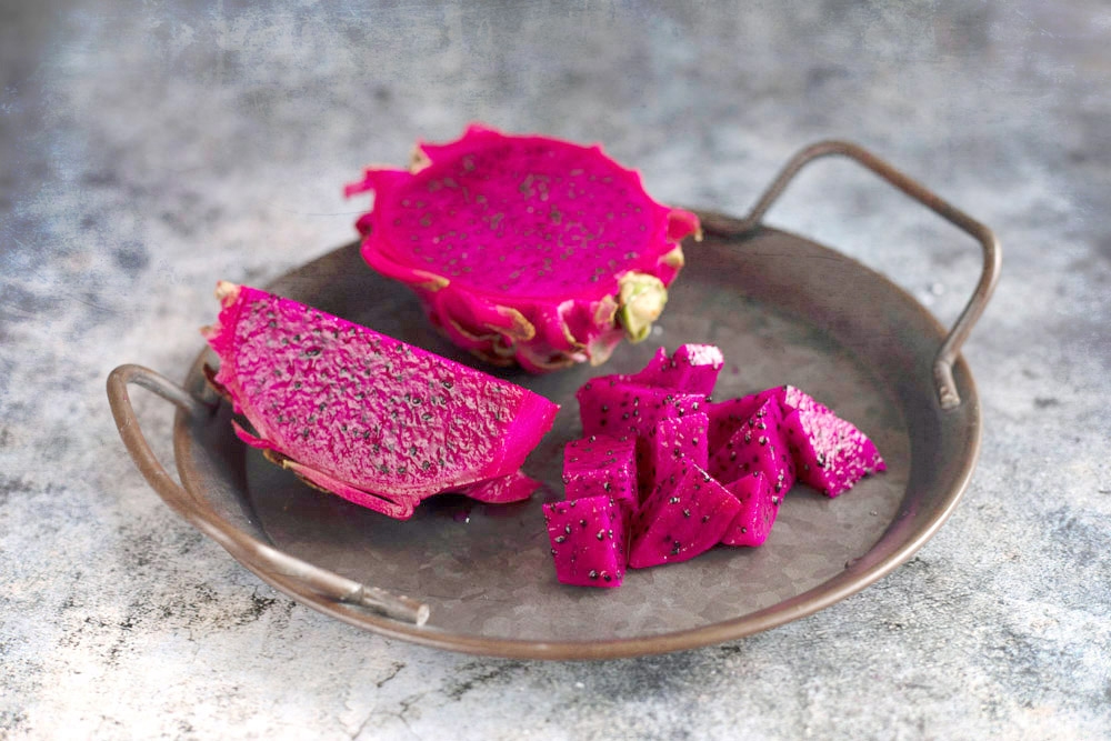 Red dragon fruit always tastes sweeter – and looks more eye-catching.