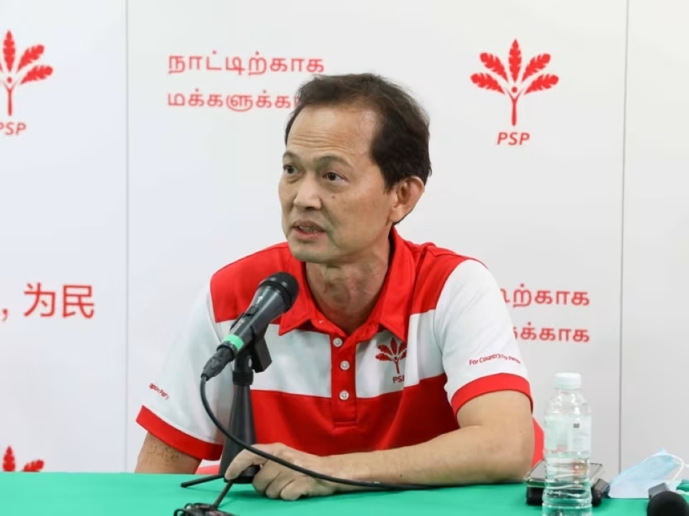  Leong Mun Wai (pictured) stepped down as Progress Singapore Party's secretary-general on Feb 20, 2024, the party said. — TODAY pic