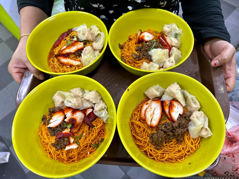 'Mi kolok' is a dry rice noodle dish from Sarawak. — Bernama pic