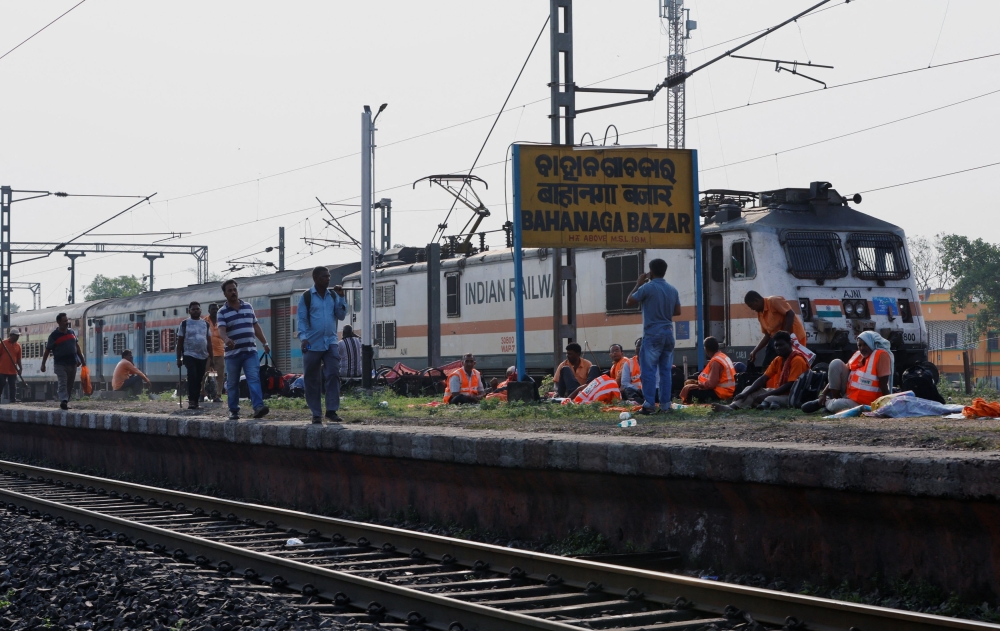The incident is the latest to hit India’s creaking rail network, which carries millions of passengers each day. — Reuters pic