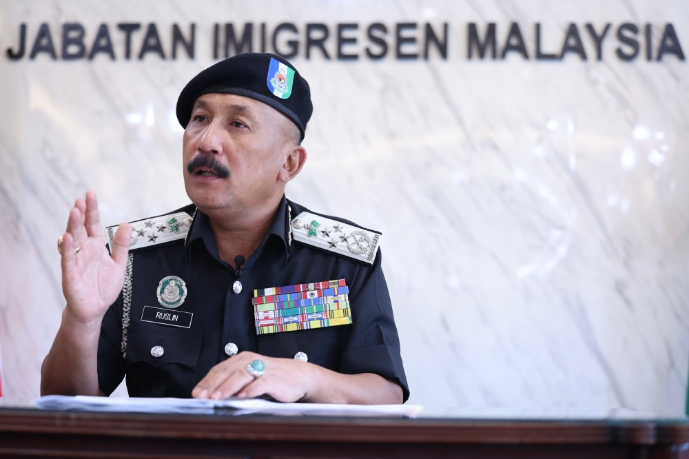 JIM director-general Datuk Ruslin Jusoh said all of them are believed to be still in Perak, and they may have found ‘safety in numbers’ when hidden in the midst of their own community. — Bernama pic 