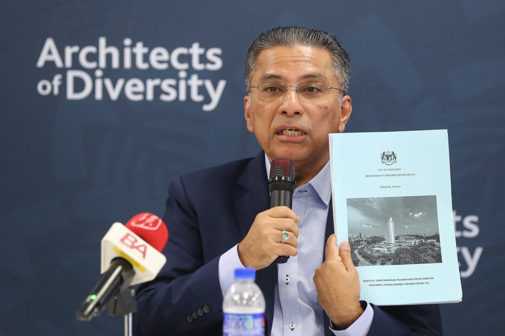 Commenting on the programme revival, Ledang MP Syed Ibrahim Syed Noh said patriotism among the current youth was at a concerning level, which could be addressed through the scheme. — Picture by Yusof Mat Isa