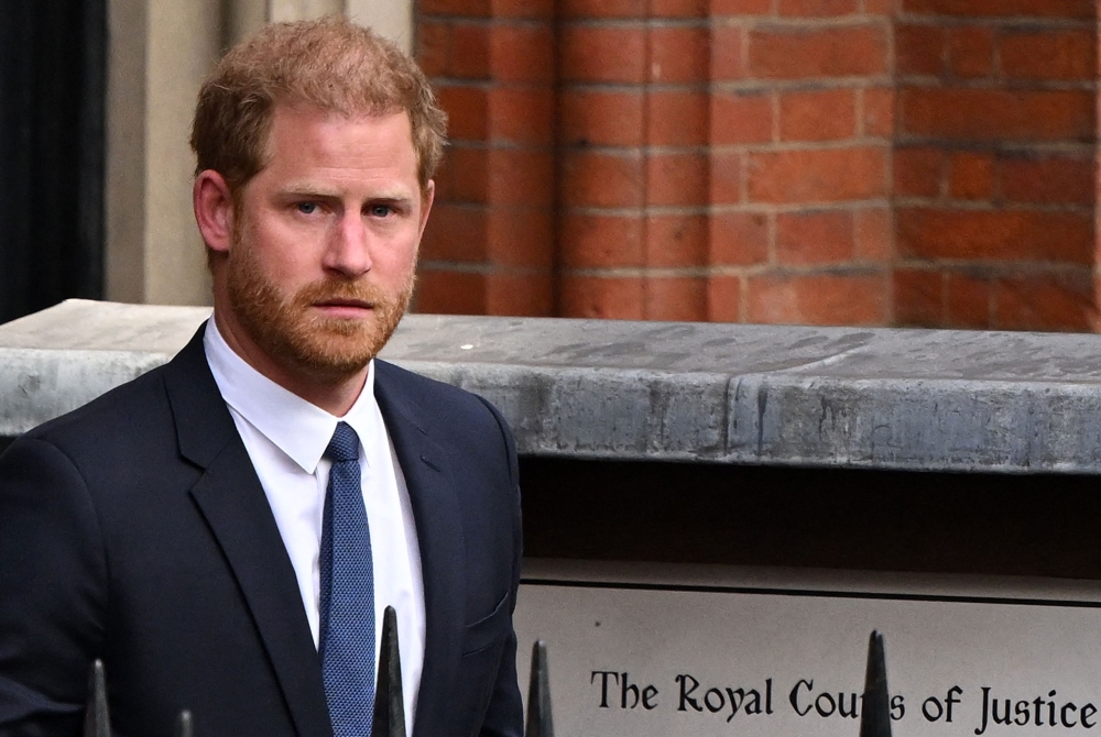 Prince Harry will find out today whether he has won his case against the UK government after his taxpayer-funded protection was removed when he quit royal duties. — AFP pic