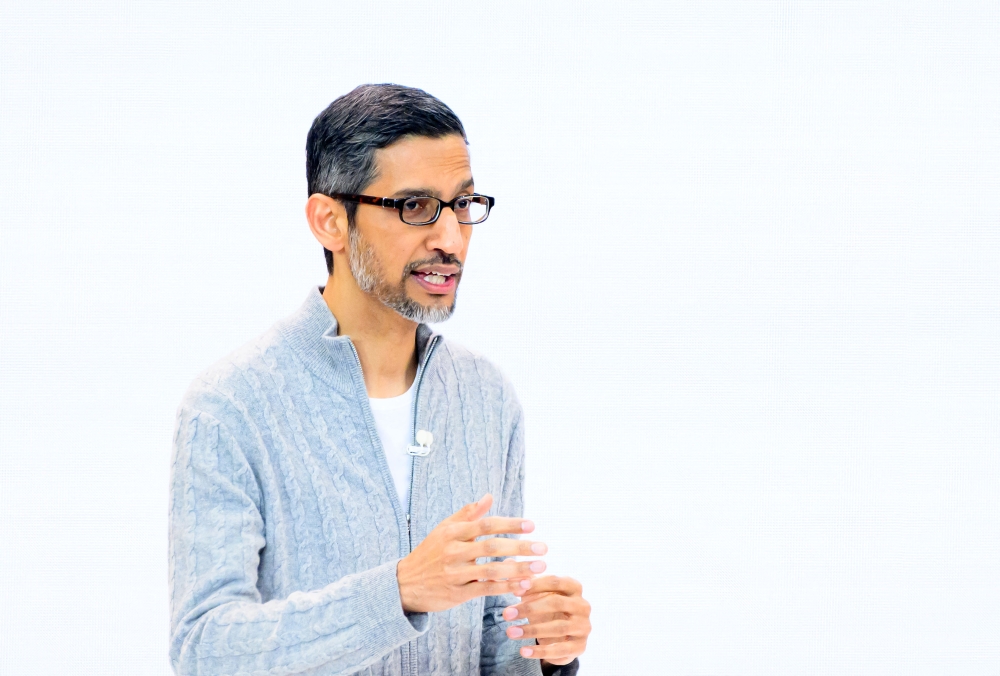Google CEO Sundar Pichai on Tuesday slammed “completely unacceptable” errors by its Gemini AI app, after gaffes such as images of ethnically diverse World War II Nazi troops forced it to stop users from creating pictures of people. — AFP file pic