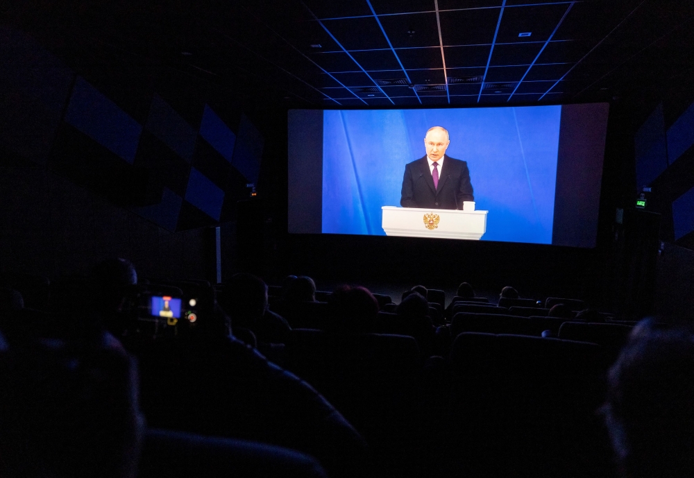 Addressing lawmakers and other members of the country’s elite, Russian President Vladimir Putin repeated his accusation that the West was bent on weakening Russia, and he suggested Western leaders did not understand how dangerous their meddling could be in what he cast as Russia’s own internal affairs.