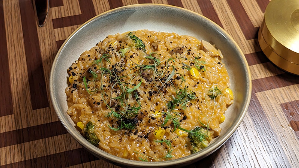 Arroz Meloso de Chipotle is superb all around.