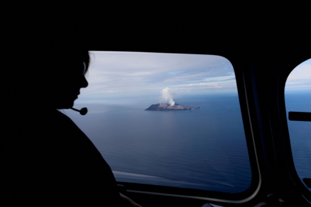 An aerial view of the Whakaari, also known as White Island volcano, in New Zealand, December 12, 2019. — Reuters file pic