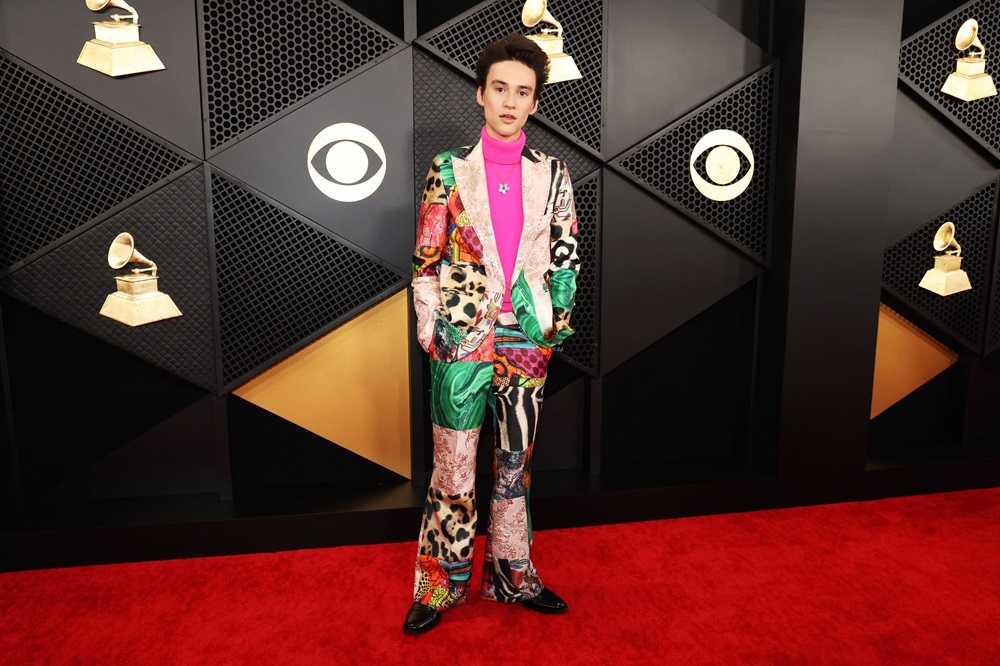 Jacob Collier poses on the red carpet as he attends the 66th Annual Grammy Awards in Los Angeles, California February 4, 2024. ― Reuters pic