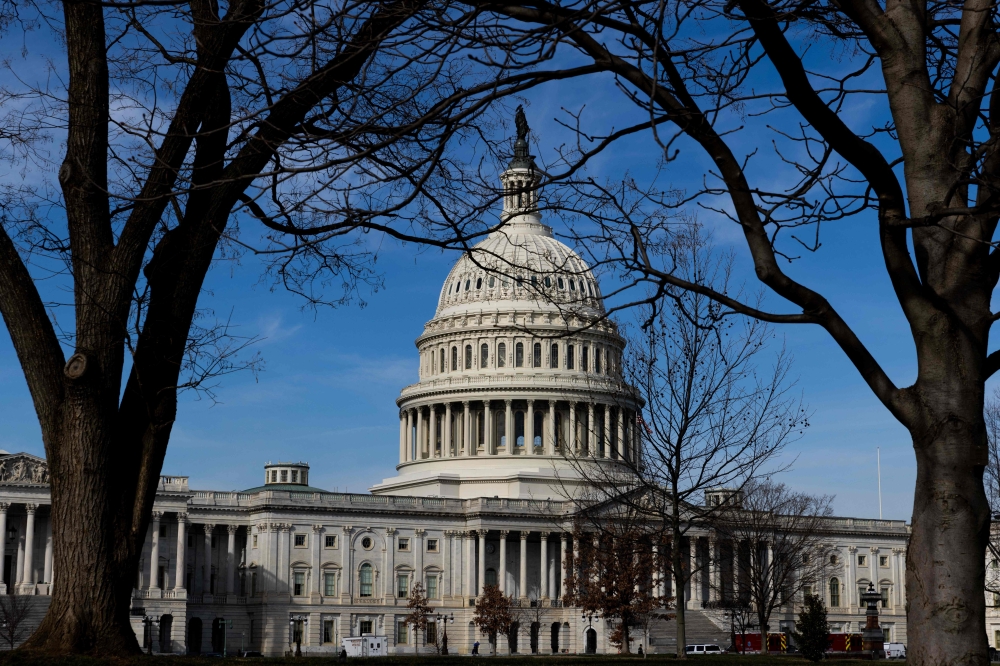 US congressional negotiators yesterday unveiled a bill to fund key parts of the government through the rest of the fiscal year that began in October, as lawmakers faced yet another threat of a partial shutdown if they fail to act by Friday. — AFP pic