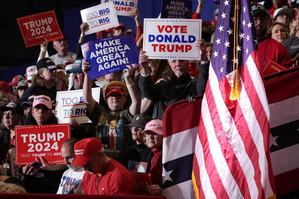 When the richest haul in the US presidential primary race arrives on “Super Tuesday”, millions of Americans will cast their votes — and many of them will count for nothing. — AFP pic