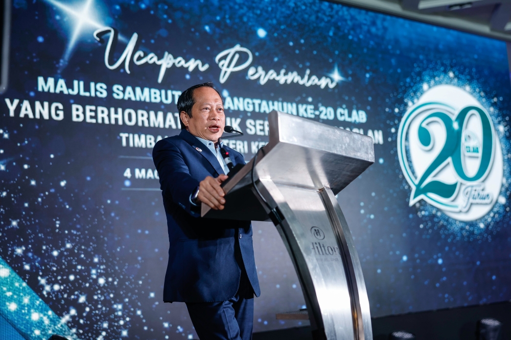 Deputy Works Minister Datuk Seri Ahmad Maslan said CLAB’s role would be to manage the interview process in source countries up to the provision of accommodation and wages to ensure the welfare of workers. — Bernama pic 