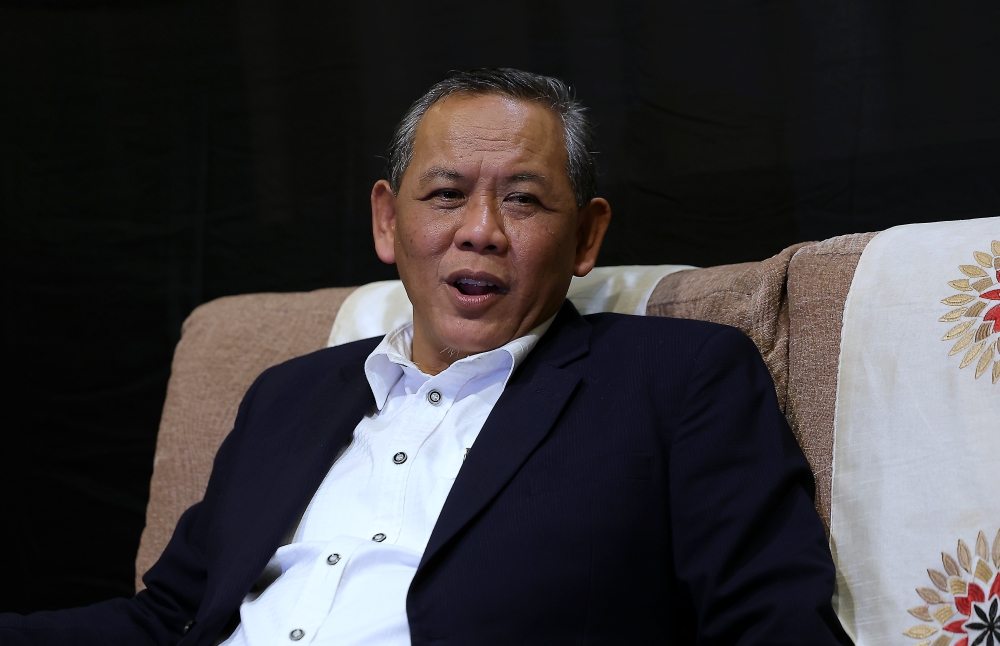 Negeri Sembilan Menteri Besar Datuk Seri Aminuddin Harun (pictured) said the cost was fully borne by Midports Holdings Sdn Bhd, a subsidiary of Tanco Holdings Bhd, which is a partner of the Menteri Besar Negeri Sembilan Inc (MBINS) for the project. — Bernama pic