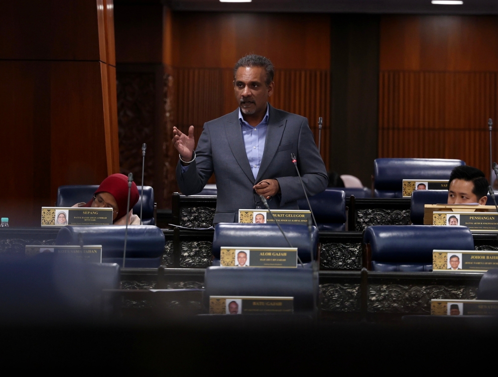 Ramkarpal Singh reminded the government of its promise to reduce the rate of statelessness in the country. — Bernama pic