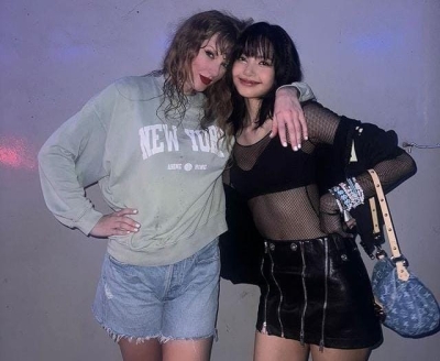 Blackpink’s Lisa among many celebrities who attended Taylor Swift’s ‘Eras’ concert in Singapore