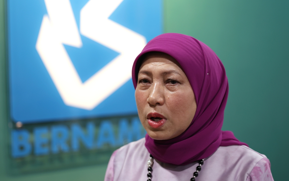 Women, Family and Community Development Minister Datuk Seri Nancy Shukri said the Bill will be tabled after outstanding issues have been resolved. — Bernama pic