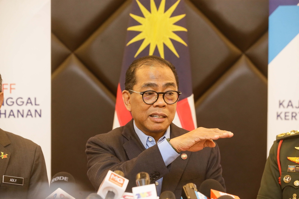 Defence Minister Datuk Seri Mohamed Khaled Nordin attended the Asean Defence Ministers’ Meeting (ADMM) Retreat in Luang Prabang, Laos, yesterday. ― Picture by Sayuti Zainudin