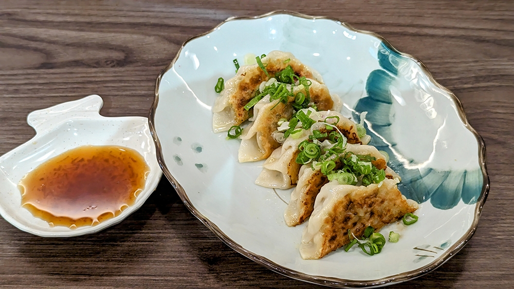 Jikasei Yaki Gyoza is made in-house.