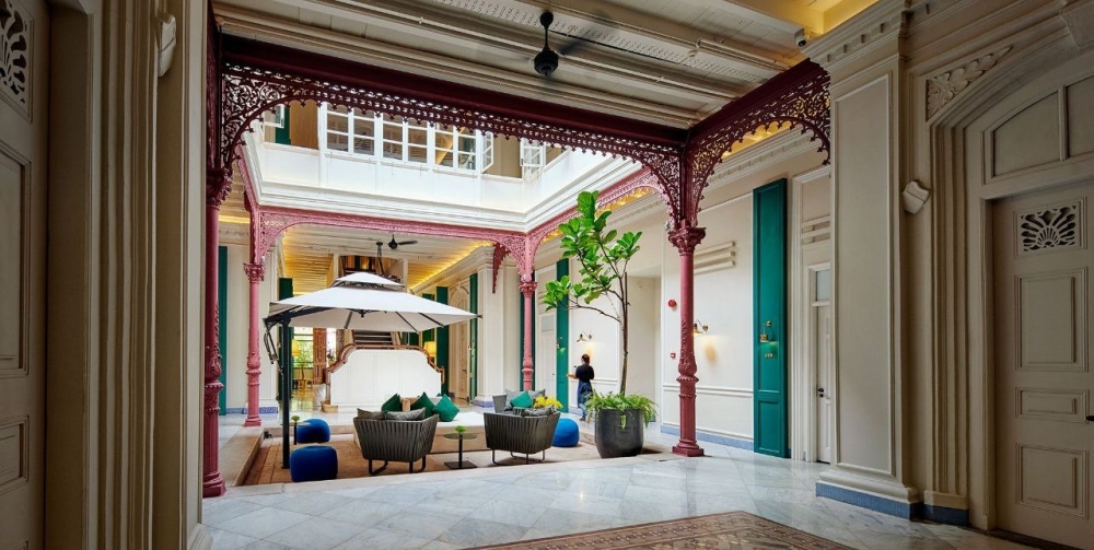 Interior shot of the hotel, which celebrates its eighth anniversary this year. — Picture courtesy of The Edison George Town