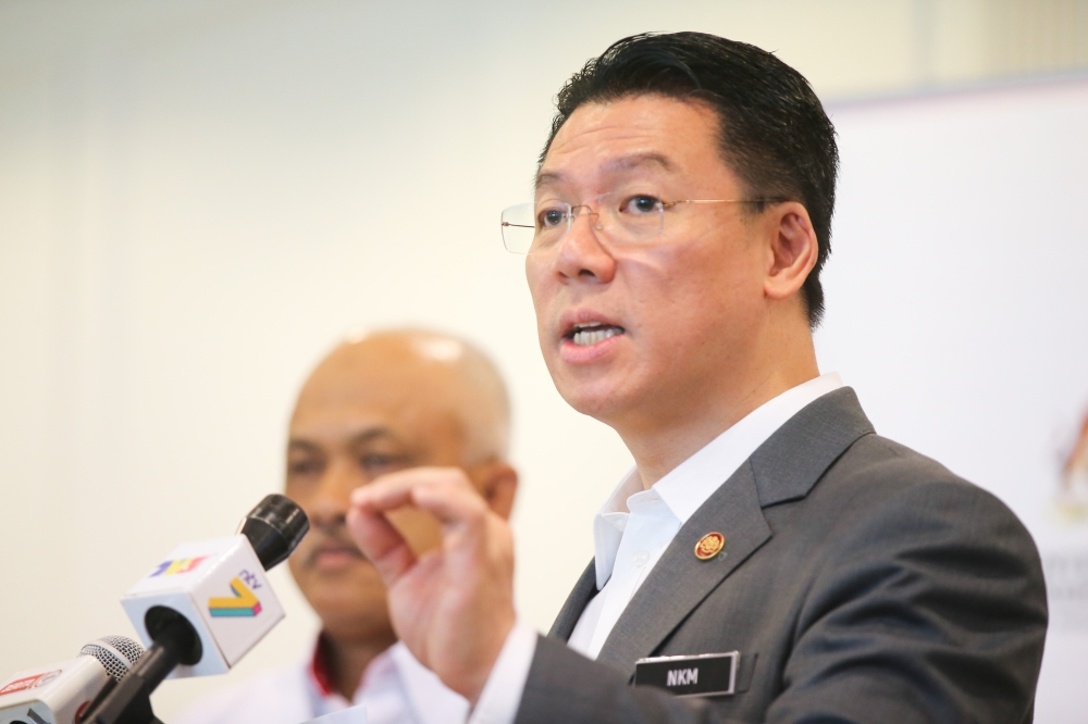 Housing and Local Government Minister Nga Kor Ming’s mother received anonymous threatening letters in front of her house in Ayer Tawar warning him to not “challenge Islam”, police have said. — Picture by Miera Zulyana