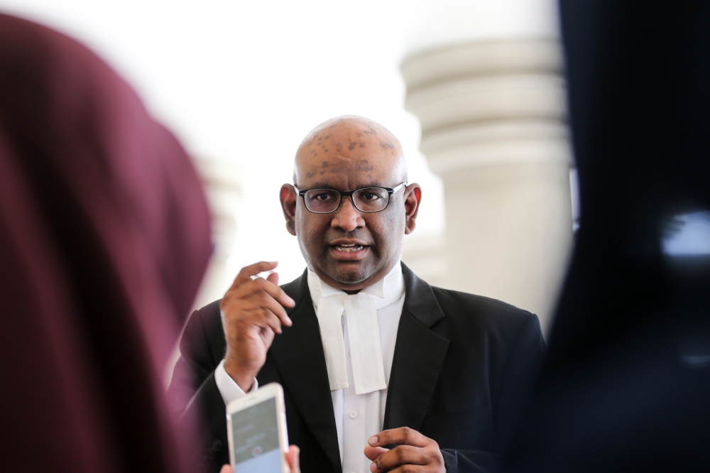 Constitutional lawyer K. Shanmuga said it would be ‘unconstitutional’ for the Kelantan state legislative assembly to re-enact the 16 provisions that were struck down. — Picture by Ahmad Zamzahuri